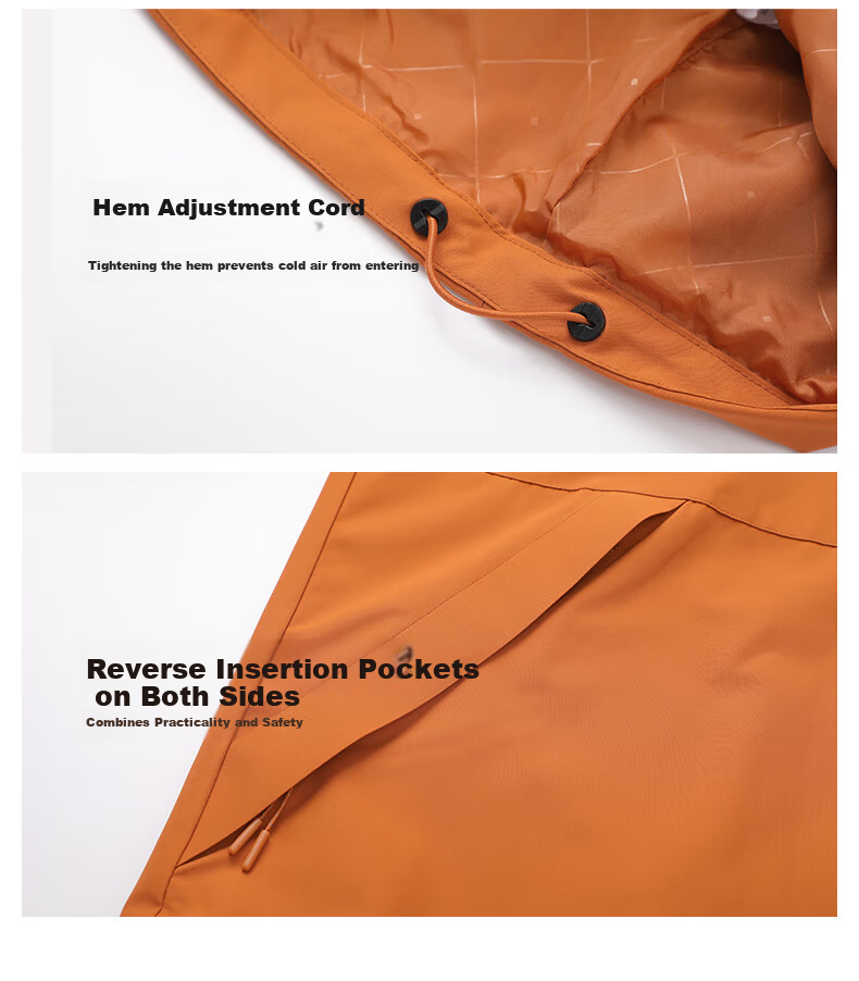 Snow Flying 3-in-1 Two-Piece Outdoor Jacket Unisex 2025 Autumn Winter New Couple Detachable Fleece Liner Coat 19