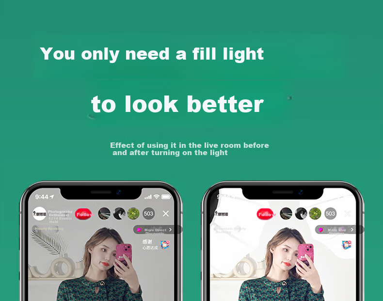Photography Gadget LG-180PRO Remote Control Live Streaming Fill Light Soft Light Solar Lamp Continuous Lighting for Kids Photography Video Portrait Host Clothing Equipment Single Soft Light Ball 11