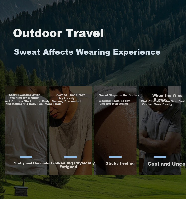 JD Jingzao Men's Short Sleeve Cotton Pocket T-Shirt 26 Summer New Outdoor High-End Short Sleeve Soft Sand White 2XL 8