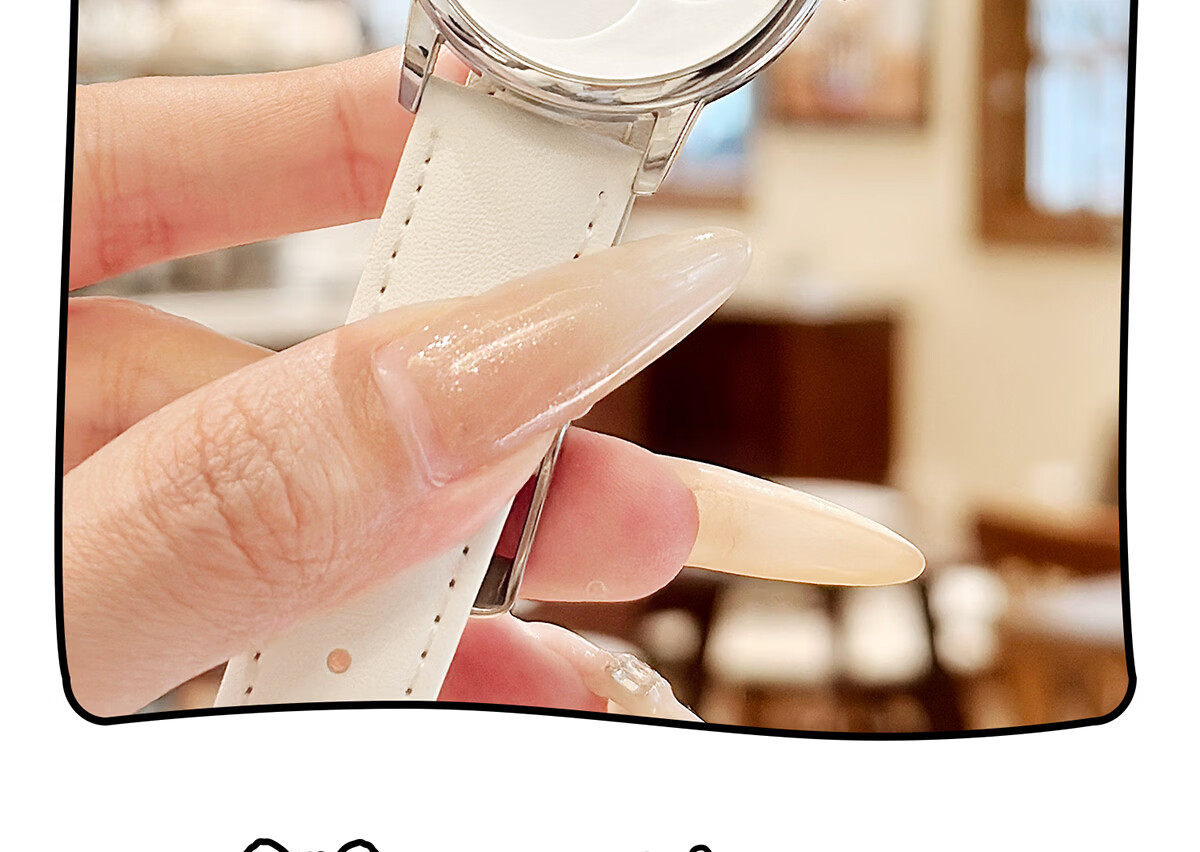 ZGO Women's Watch for Students, Cute Cat Design, Minimalist Style, High-Quality, Back-to-School Gift for Middle and High School Girls 22