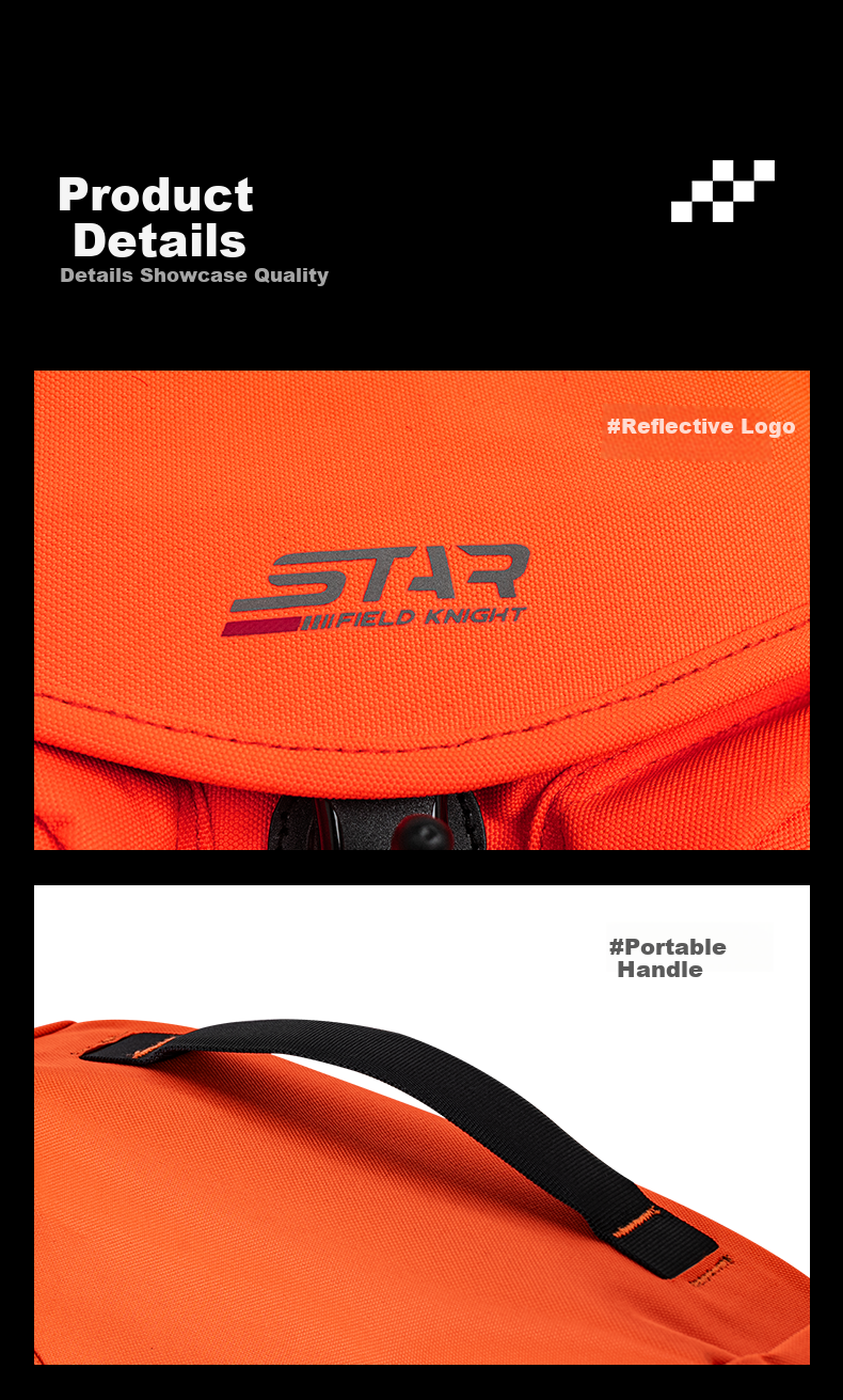 STAR FIELD KNIGHT Motorcycle Riding Waist Bag Unisex Multifunctional Outdoor Water-Resistant Storage Crossbody Bag Knight Gear SKB398 13