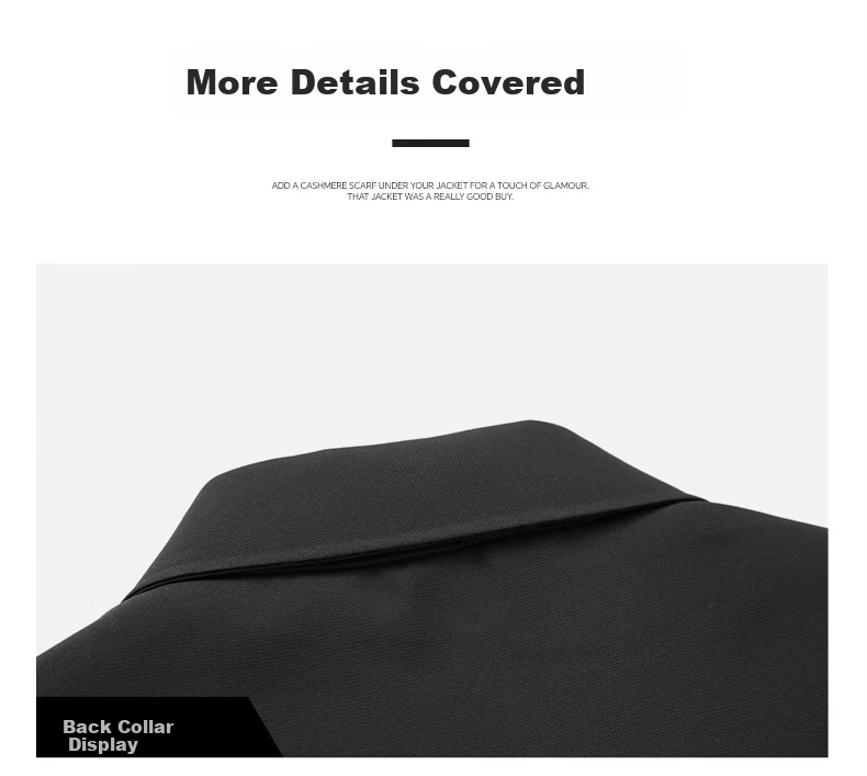 ROMON Executive Jacket Men's Spring and Autumn Casual Lapel Coat Middle-aged and Elderly Dad Style 2539 Black 4XL 23