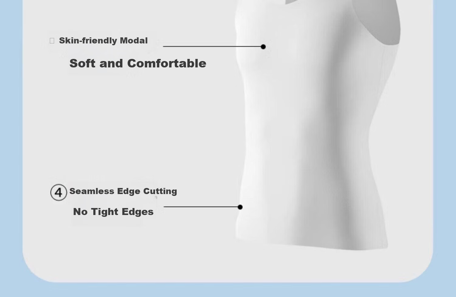 Modal 2-Pack Men's Seamless Ice Silk Round Neck Summer Quick-Dry Breathable Solid Color Base Short Sleeve Shirt 19
