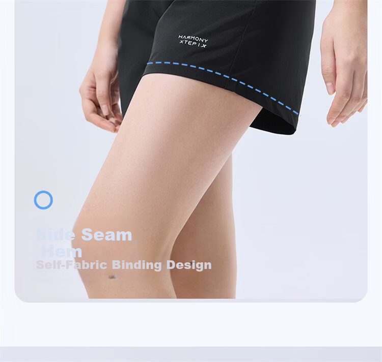 Xtep Women's Summer Breathable Moisture-Wicking Quick-Dry Running Fitness Outdoor Training Cooling Sports Shorts 13
