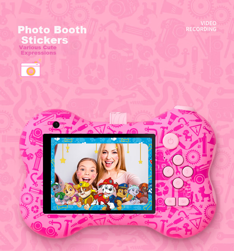 KIDDYCOLOR Paw Patrol Kids Digital Camera Photo Video Recorder Birthday Gift for Boys and Girls Ages 3-10 11