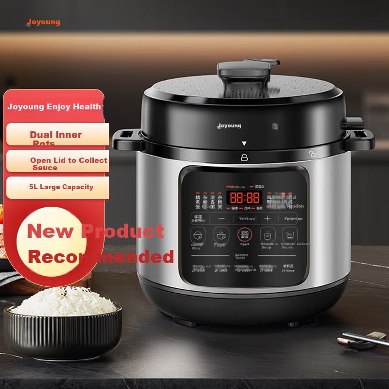 Joyoung ZMD Safe Series Electric Pressure Cooker Smart Heating Timer Dual Inner Pots 5L Y-50H85