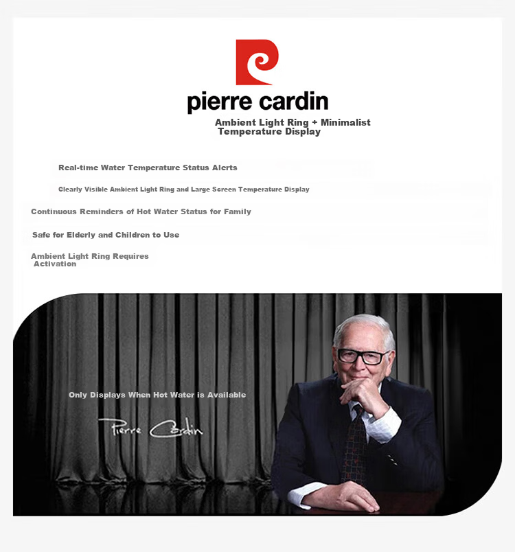 Pierre Cardin Men's Trench Coat Spring Autumn Korean Style Loose Casual Mid-Length Coat Trendy Lapel Overcoat Black XL 1