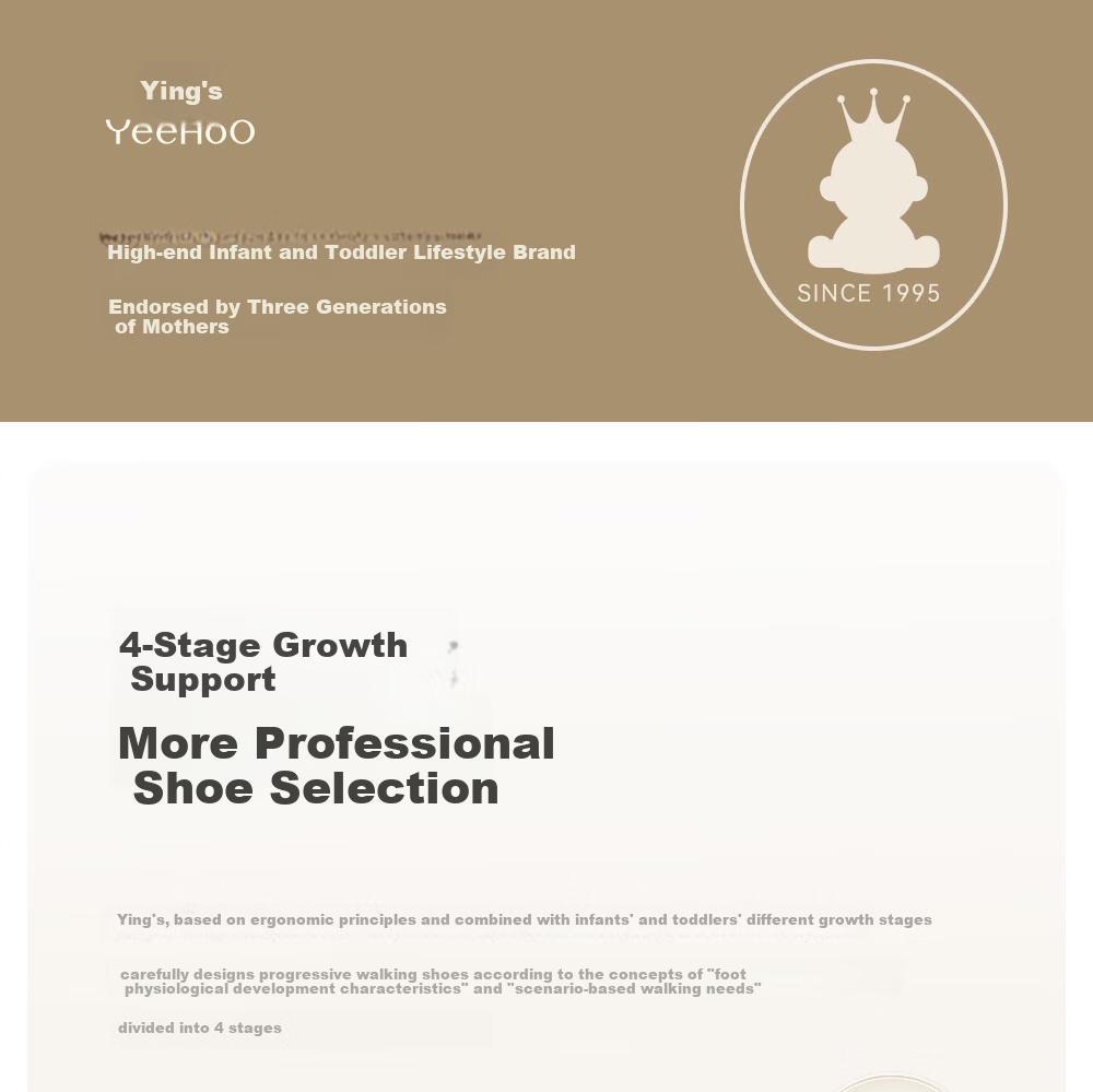 YEEHOO Baby Pre-Walking Shoes Antibacterial Autumn Casual Shoes Spring and Autumn Indoor Comfortable Baby Shoes for Girls 1