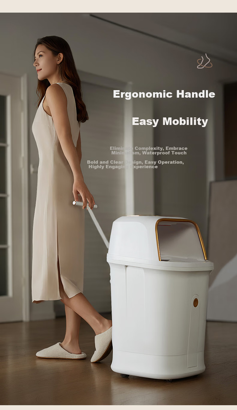 CLORIS F988S German Graphene Knee Warmer 71CM Deep Steam Foot Soaking Bucket Premium Over-Knee Foot Bath Automatic Massage Heating Foot Basin Mother's Day Gift for Mom 9