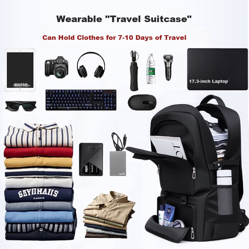 Warrior Outdoor Hiking Backpack Men's Large Capacity Sports Bag Extra Large Mountaineering Travel Bag Cycling Climbing Tourism Bag