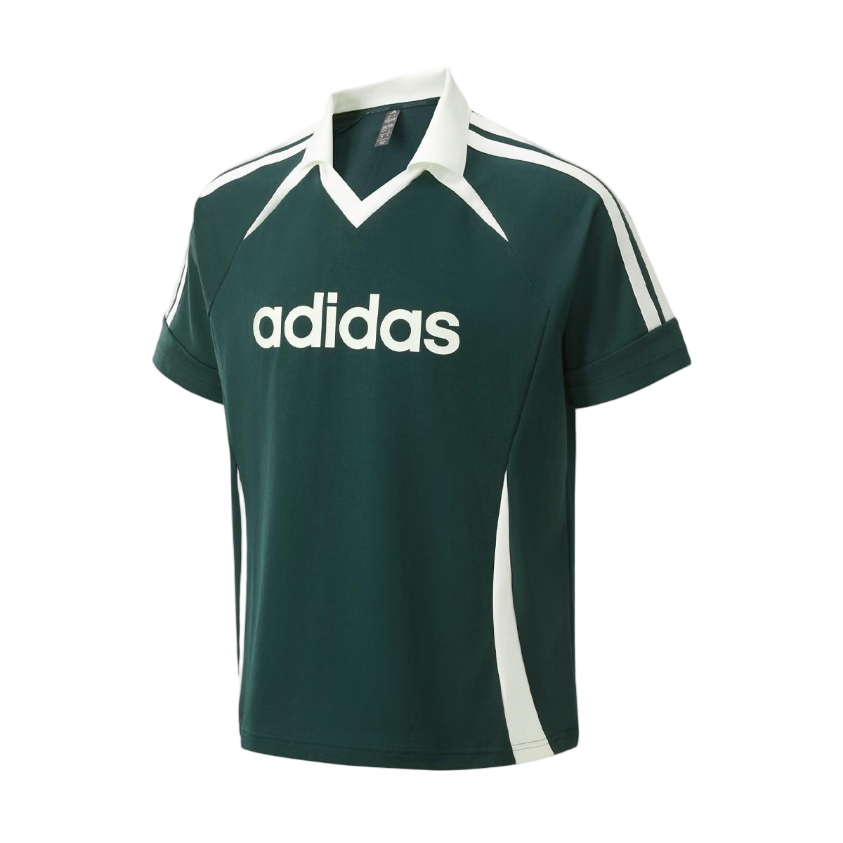 Adidas Men's Summer Loose Fit Short Sleeve Quick-Dry Polo Football Sports T-Shirt KW6218 L