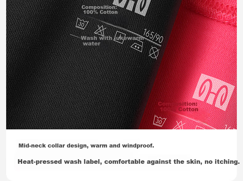Hengyuanxiang [10A Pure Cotton Antibacterial] Autumn And Winter Thermal Underwear Men's Autumn Shirt And Pants Set Pure Cotton Thermal Underwear Cotton Sweater 33