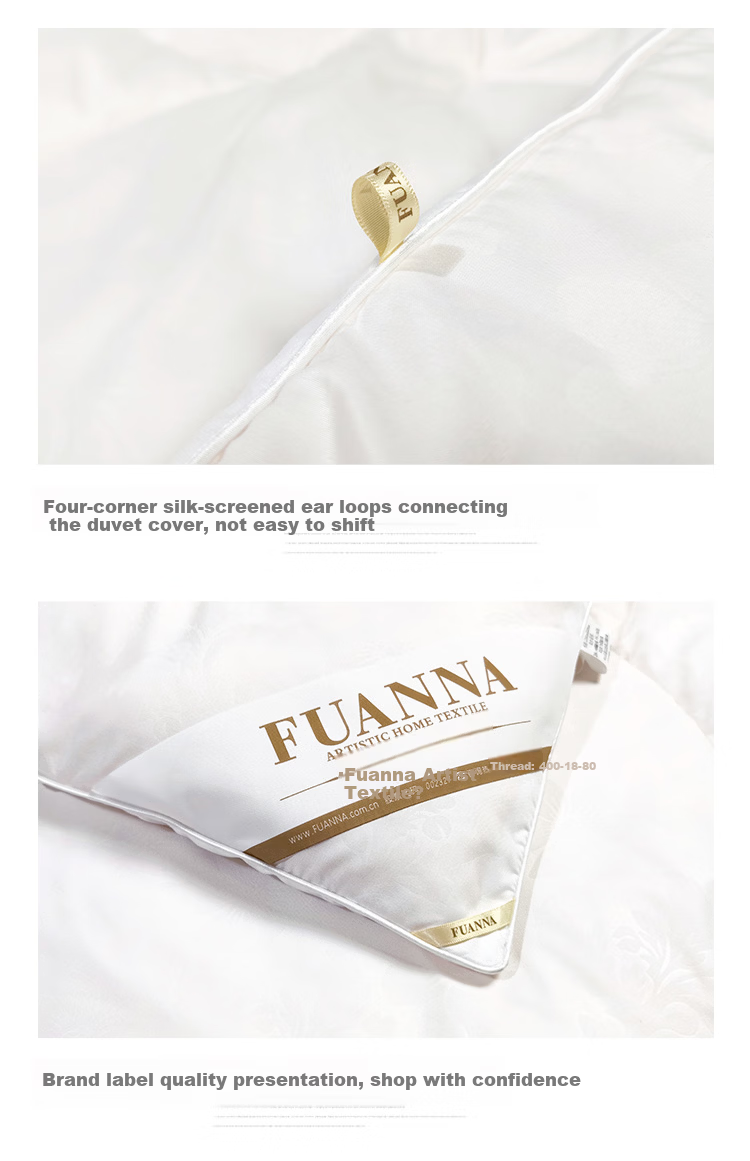 FUANNA Quilt A-Class Machine Washable Pure Cotton Knitted Ultra-Soft Naked Sleep Soybean Quilt Double Antibacterial Summer Quilt 200x230cm 13