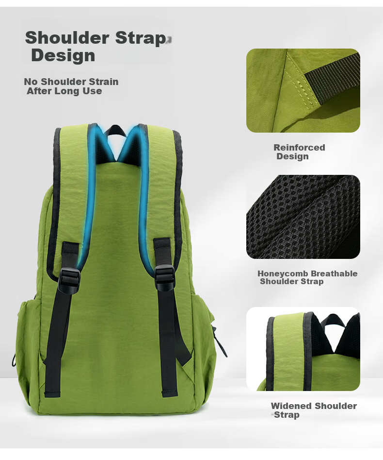 361° Unisex Backpack Outdoor Mountaineering Travel Bag Lightweight Small Backpack New Classic Black 5