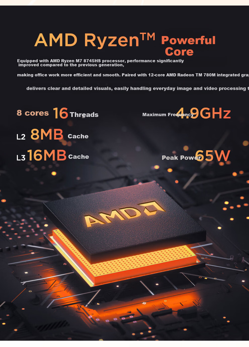 Lenovo Baiying AI Host 300 Large Model Desktop Mini PC Pre-installed Baiying Claw (AMD AI Max+395, 128GB DDR5, 2TB) 2