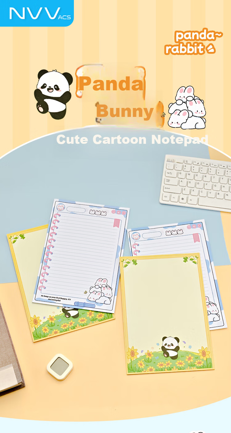 NVV A4 Student Letter Paper Colored Card Communication Paper Printed Letterhead Manuscript Draft Practice Notebook Handwritten Letter Paper Lined 50 Sheets/Pack XZ-05 1