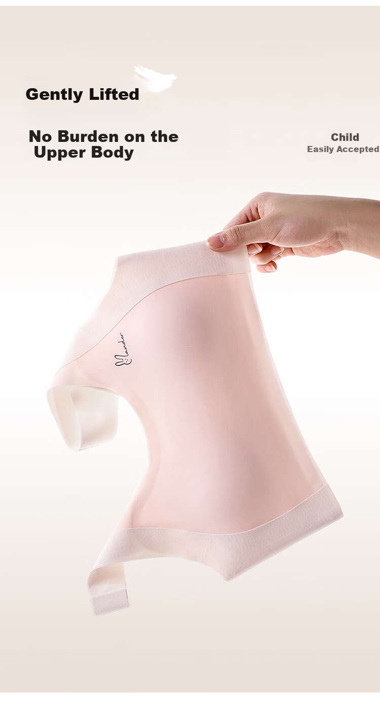 Tingmei [Class A] Developmental Girls' Seamless Invisible Sports Posture Correction Shockproof Teen Bra for Middle and High School Students 12