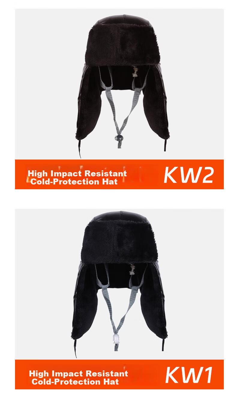 DOLNESRN Cotton Safety Helmet Winter Thicker ABS Anti-Smash Fleece Lined Cold-Resistant Construction Outdoor Warm Safety Hat 14
