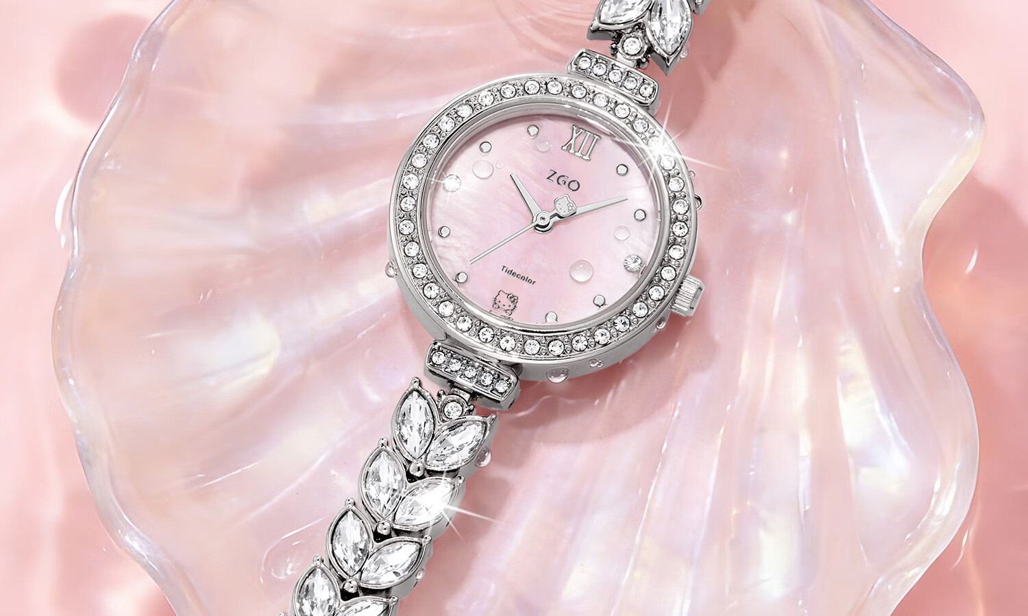 Hello Kitty Mermaid Small Dial Bracelet Watch for Women Student Niche Light Luxury Birthday Gift for Girlfriend 10