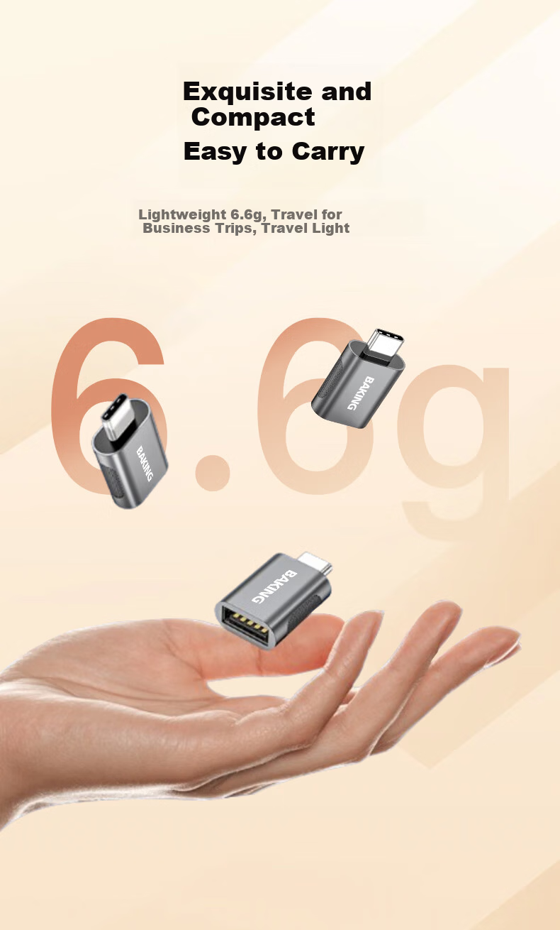 Baking Type-C to USB OTG Adapter Compatible with Apple iPhone 17/16/15, Huawei Phones, Charging Cable, Data Cable, USB Drive, iPad, Laptop, Keyboard, Mouse, Car 8