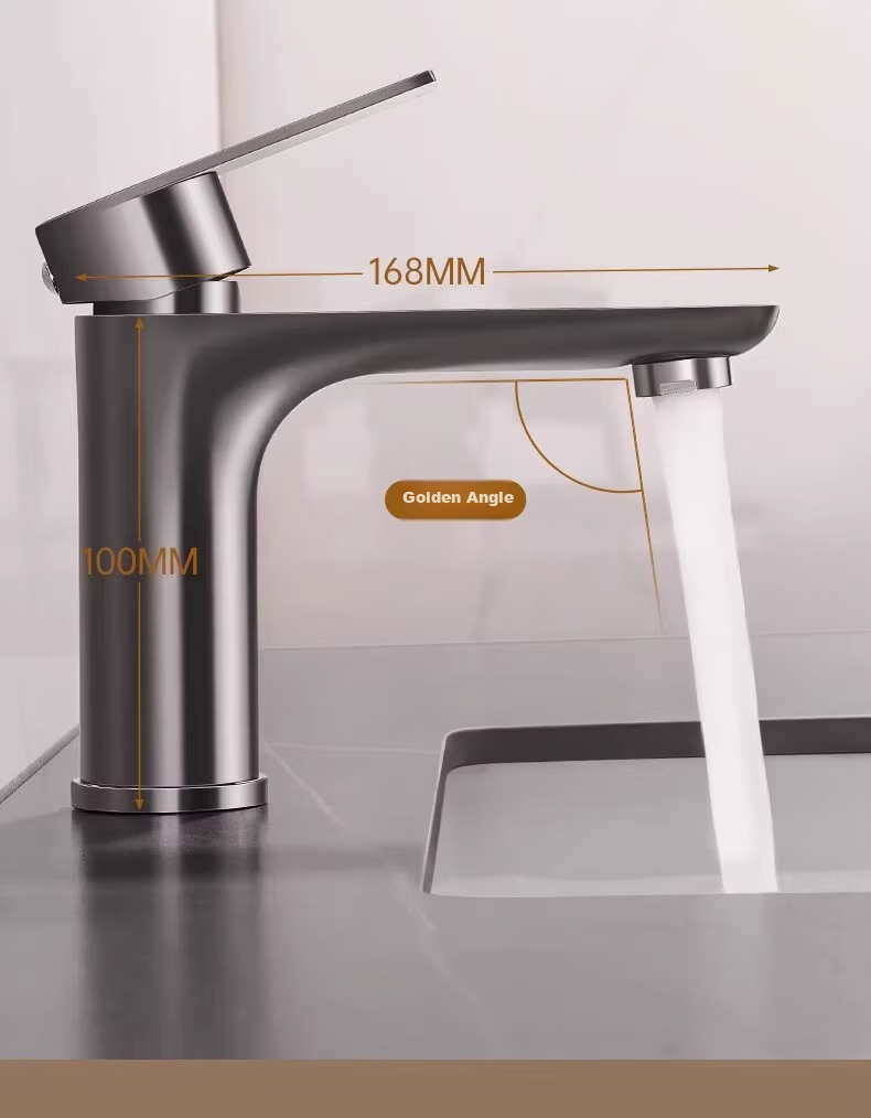 Baihan Basin Faucet Dual Control Hot and Cold Water Mixer Tap for Bathroom Washbasin Lead-Removing Purified Water Faucet 10
