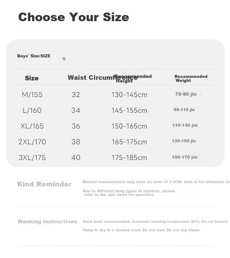 Hodo Children's Pure Cotton Youth Autumn Boxer Shorts for Boys Plus Size Kids Underwear 14