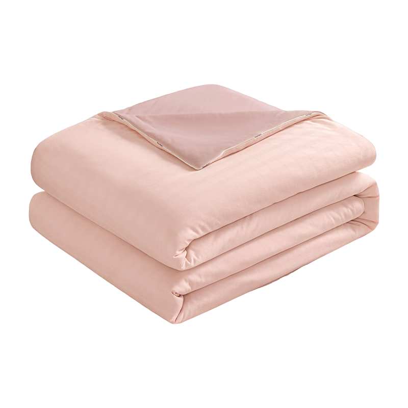 HLA 7A Antibacterial Knitted Summer Quilt Air Conditioning Quilt Summer Cooling Quilt Core Sakura Pink 180*200cm