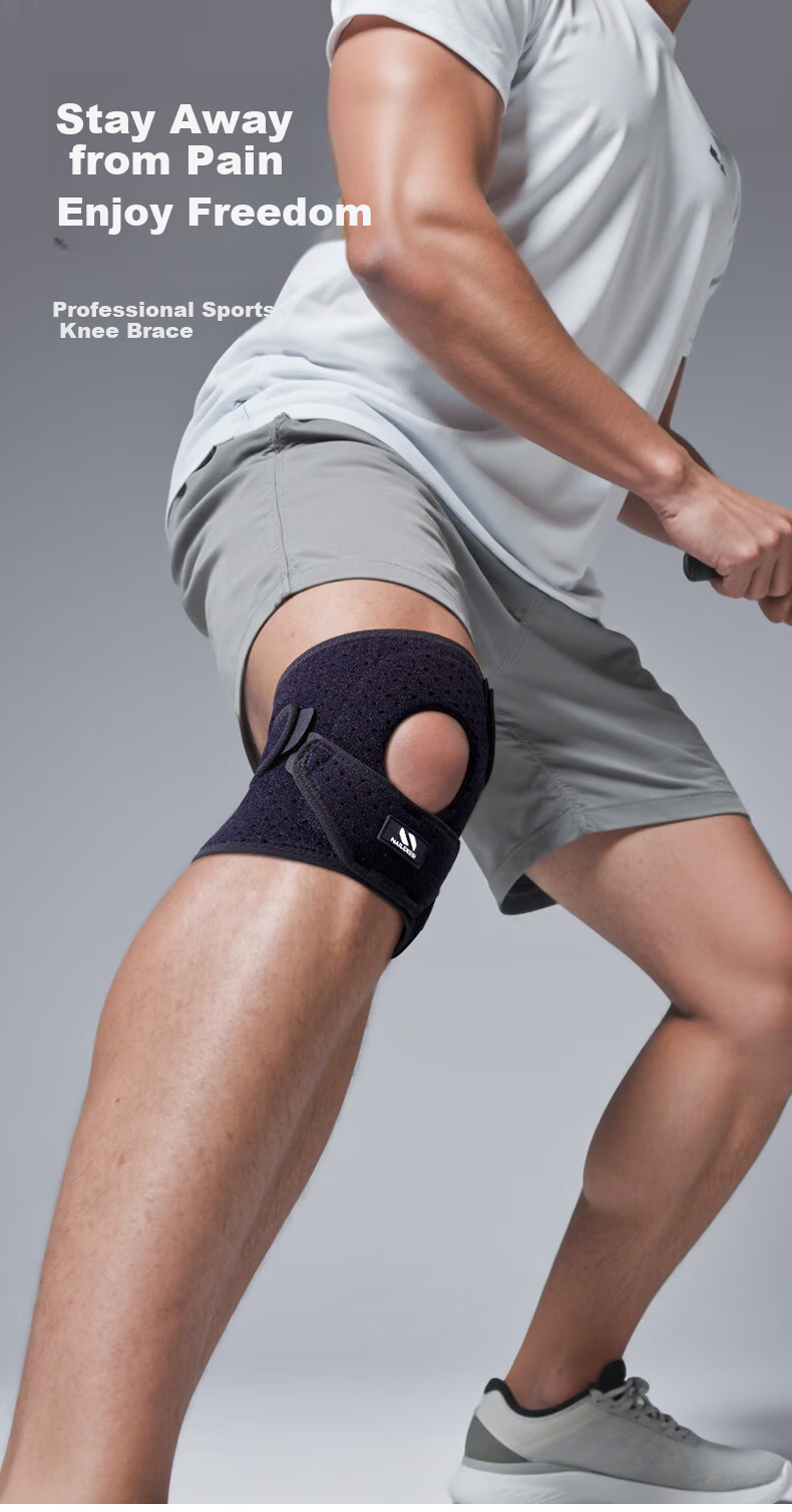 Nailikes Professional Sports Patella Strap Knee Brace for Men - Knee Support for Mountaineering, Running, Jump Rope, Badminton, Meniscus Protection 1