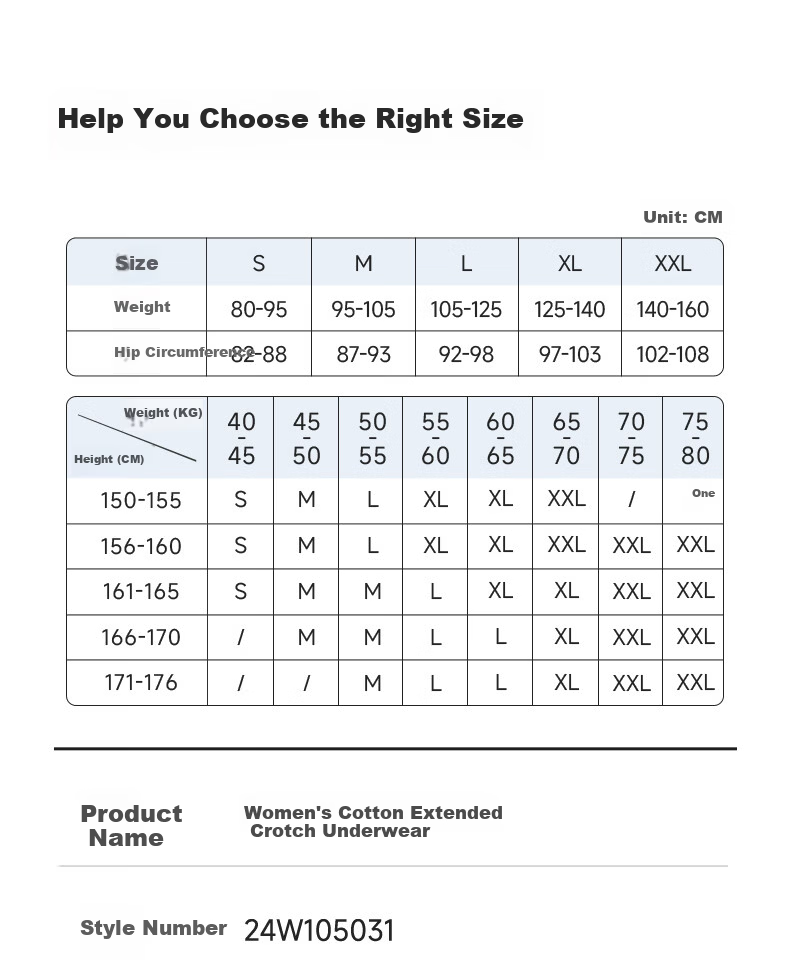 LUCKMEEY Combed Cotton Women's Underwear AAAAA Antibacterial Extended Crotch Thin 40-Count Mid-Waist Breathable Seamless Briefs 14