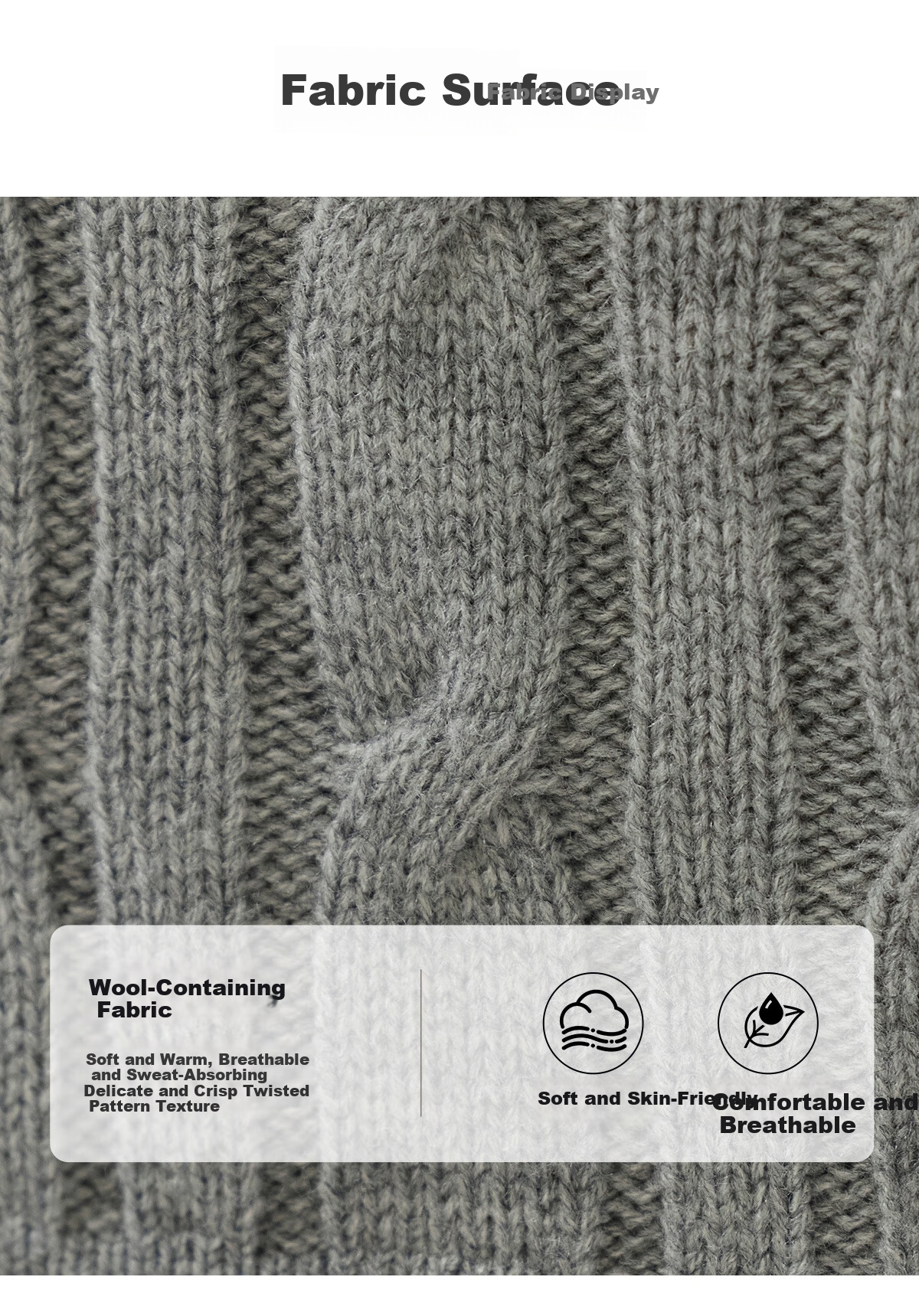 Chushen Spring Autumn Women's Classic Polo Cable Knit Fashion Versatile Sweater S53Z078 4