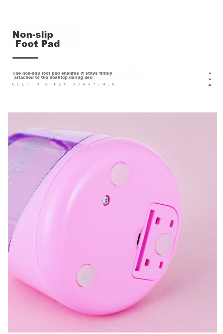 Disney Automatic Pencil Sharpener for Elementary Students Electric Pencil Sharpener Strawberry Bear A73143-T1 4