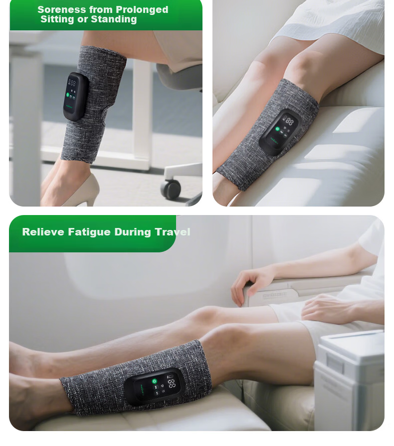 MEDISANA German Knee Heating Pad Warm Joint Knee Brace Leg Massager Thigh and Calf Massager Fully Automatic Kneading Meridian Relaxation Practical Birthday Gift for Women 25