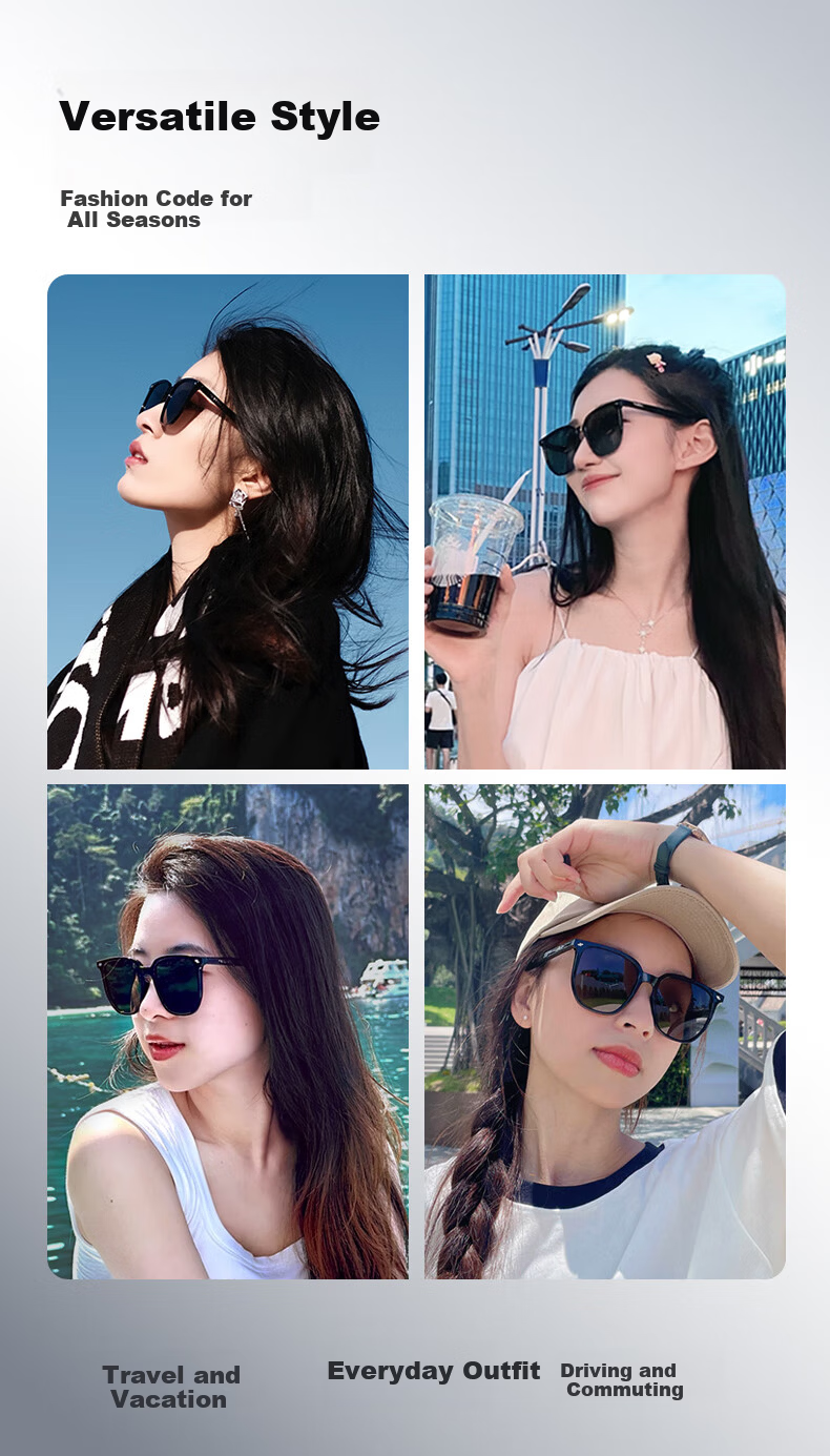 LOHO Polarized Sunglasses for Women UV Protection Driving GM2026 New 2026 Model 8