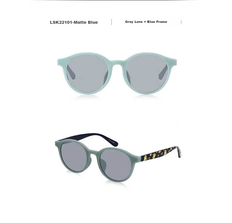 LOOK Kids Sunglasses New Cute Small Round and Square Lightweight TR UV Protection Sunglasses Back to School Christmas Gift for Friends 14