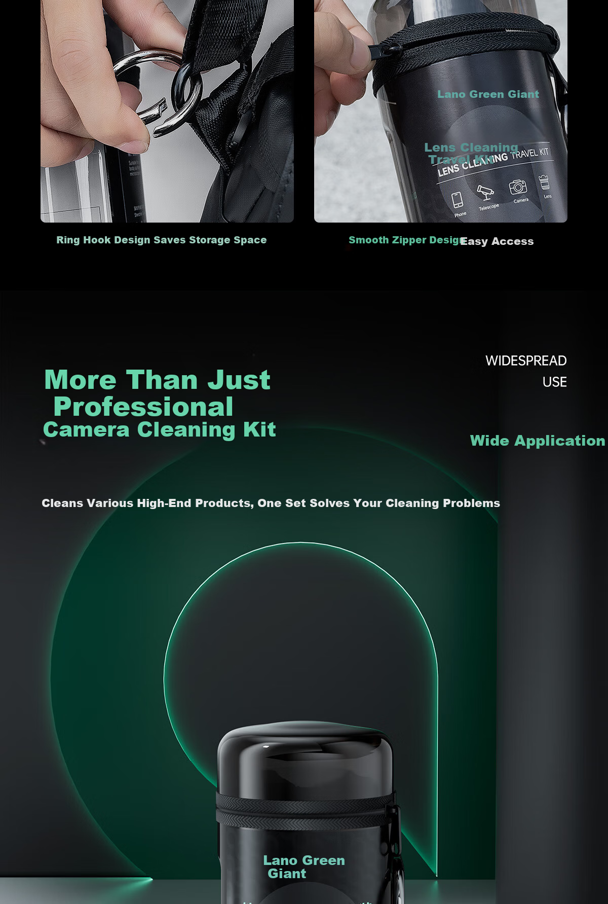 Llano Sensor Cleaning Solution Cleaning Swab CMOS Cleaning Swab Suitable for Digital SLR CCD/CMOS Cleaning APS-C Semi-Format Cleaning Tool Camera Cleaning Kit 12