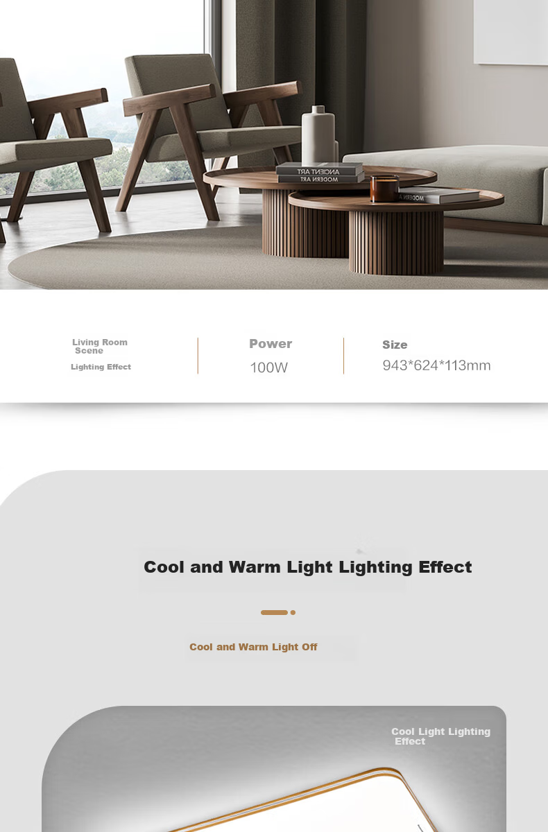 Panasonic Ceiling Light, 36W, Three-Color Temperature Adjustment, RA95 High Color Rendering Index, HHXN4037L Bedroom Light 16