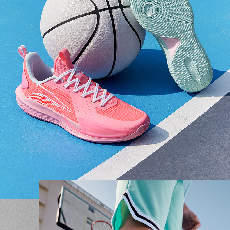 361° BIG3 QUICK 4.5 Men's Basketball Shoes Summer New Breathable Cushioning Durable Shoes Men 672621102-5 23