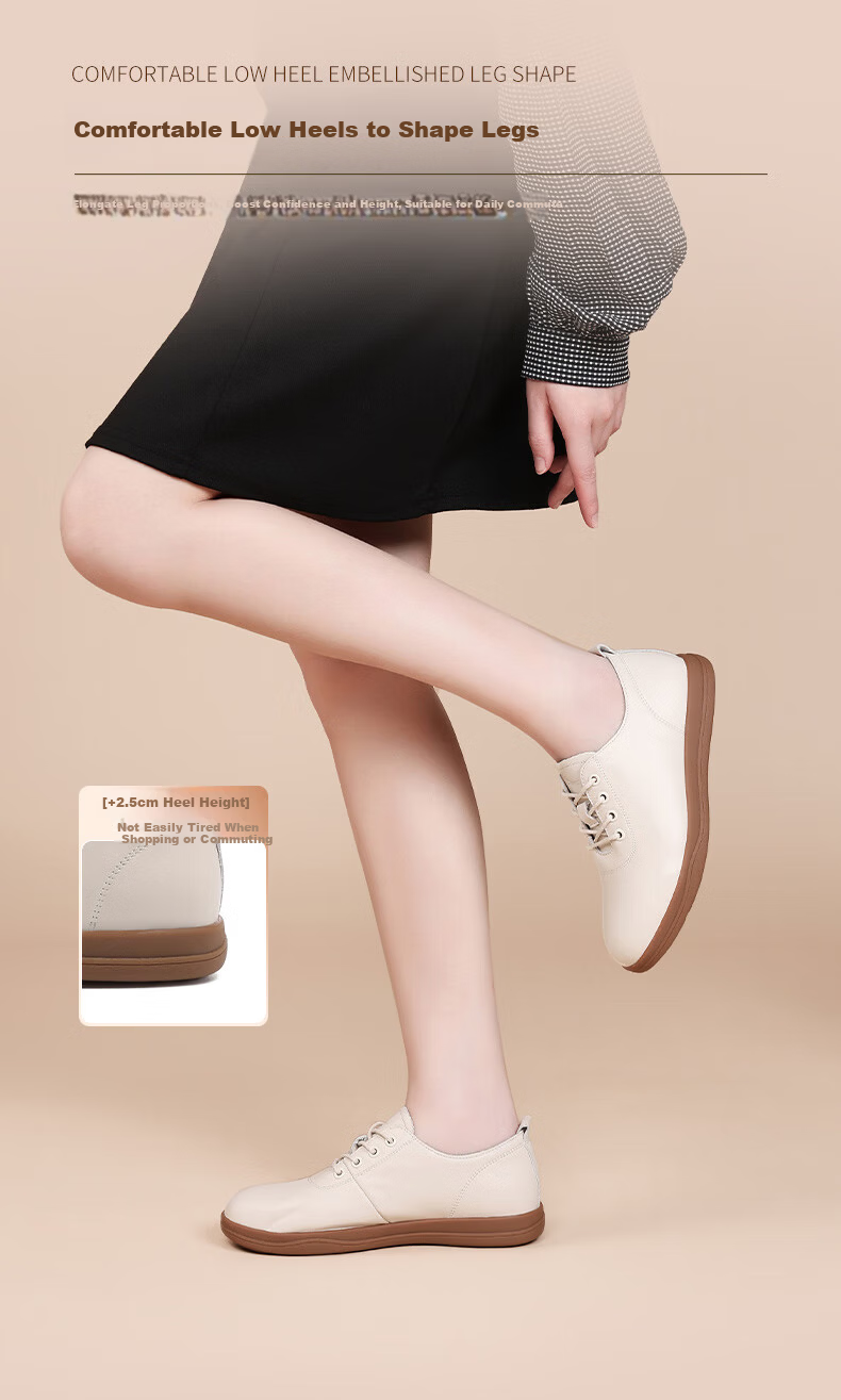 Red Dragonfly Women's Casual Shoes Versatile INS Trend Soft Sole Sports Shoes Korean Style WLB155111 Beige Size 38 3