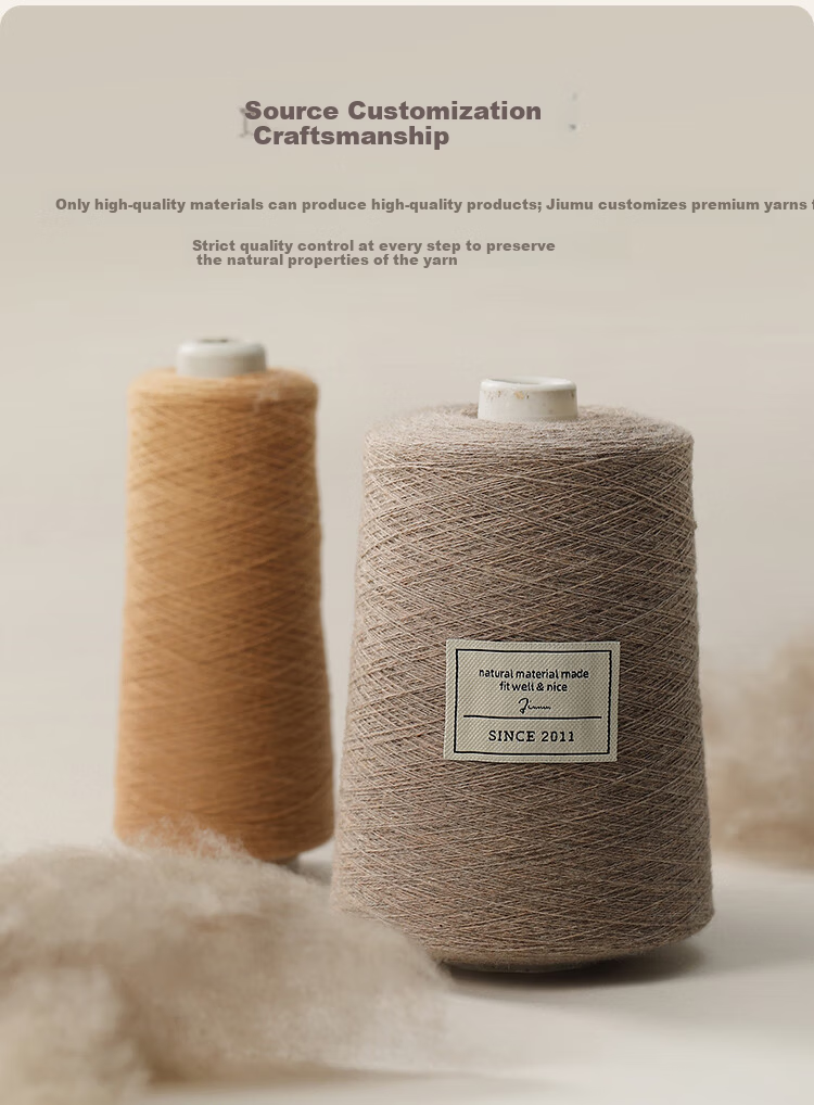 JIUMU 100% Cashmere Scarf Women Autumn Winter Shawl Warm Neck Warmer Female New Year Birthday Gift Box Set 3