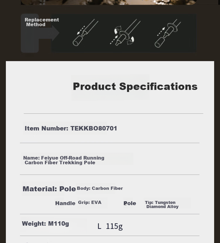 TOREAD Snowfield AIR Carbon Fiber Folding Telescopic Ultra-Light Hiking Trekking Pole Galaxy Purple 9