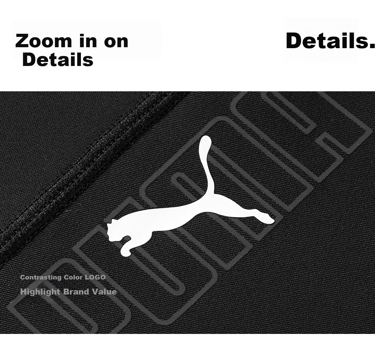 PUMA One-Piece Swimsuit for Women, Boyshort Style, Antibacterial, Sun Protection, High-End Look, Conservative, Slimming, Suitable for Hot Springs And Vacation, Athletic Swimwear 38