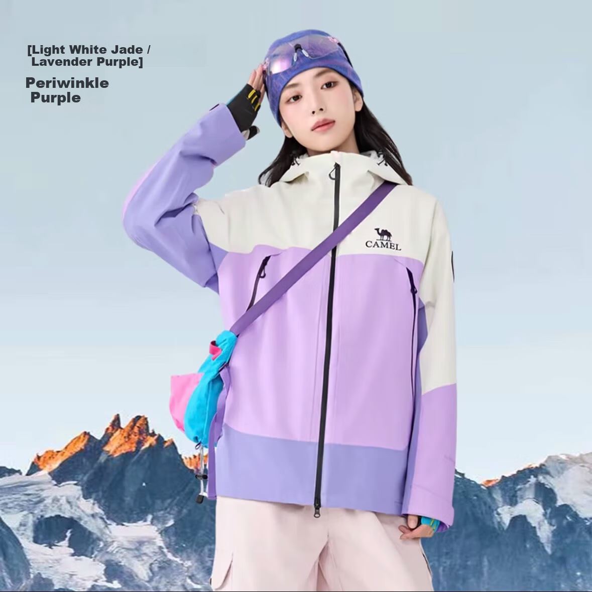 CAMEL RainBlade LT 3-in-1 Waterproof Windproof Mountaineering Jacket 2025 Outdoor Storm-Grade
