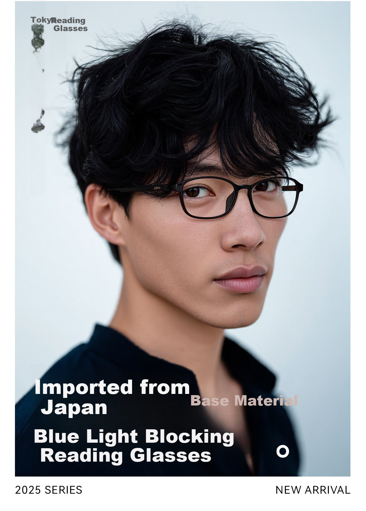 ZIPPO US Anti-Blue Light Reading Glasses Unisex Japanese Ultra-Light Imported Material HD Lenses Gift 8113 Back to School 2