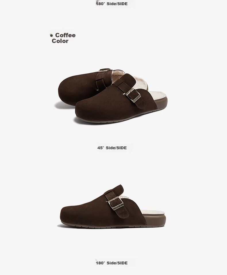 CAMEL Men's Comfortable Suede Lightweight Slip-On Casual Shoes L16S700001 Brown Size 41 23