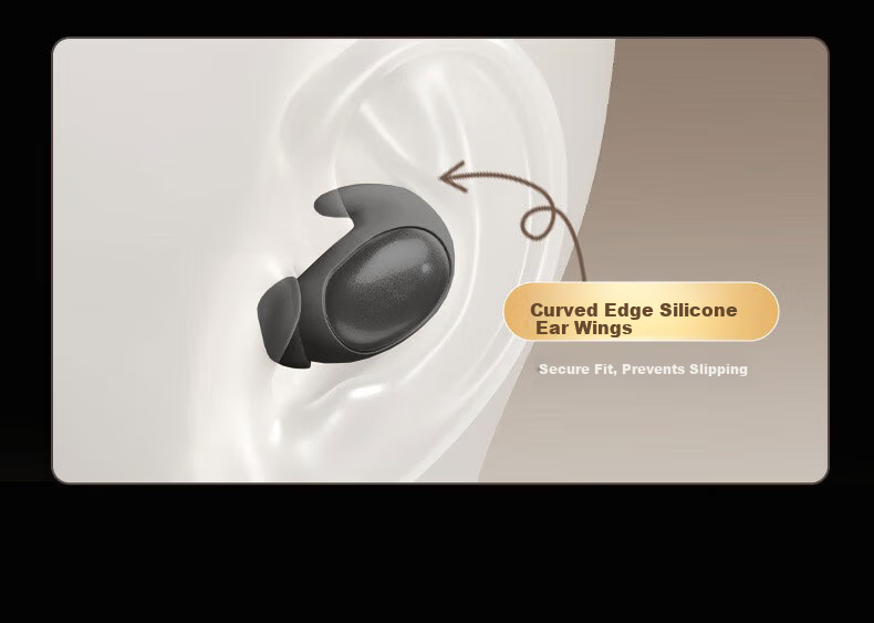 Yinwangsi Sleep Headphones - Pain-Free Side Sleep Bluetooth Earbuds, Ear-Friendly Noise Cancelling Earplugs for Sleeping, Ultra Sound Isolation, No Sound Leakage 8