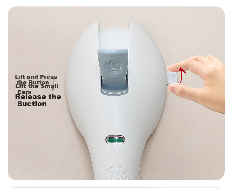 Meiruide Enlarged Suction Cup Hands-Free Elderly Safety Grab Bar Toilet Handrail Elderly Toilet Handrail TY-FS-6166 16
