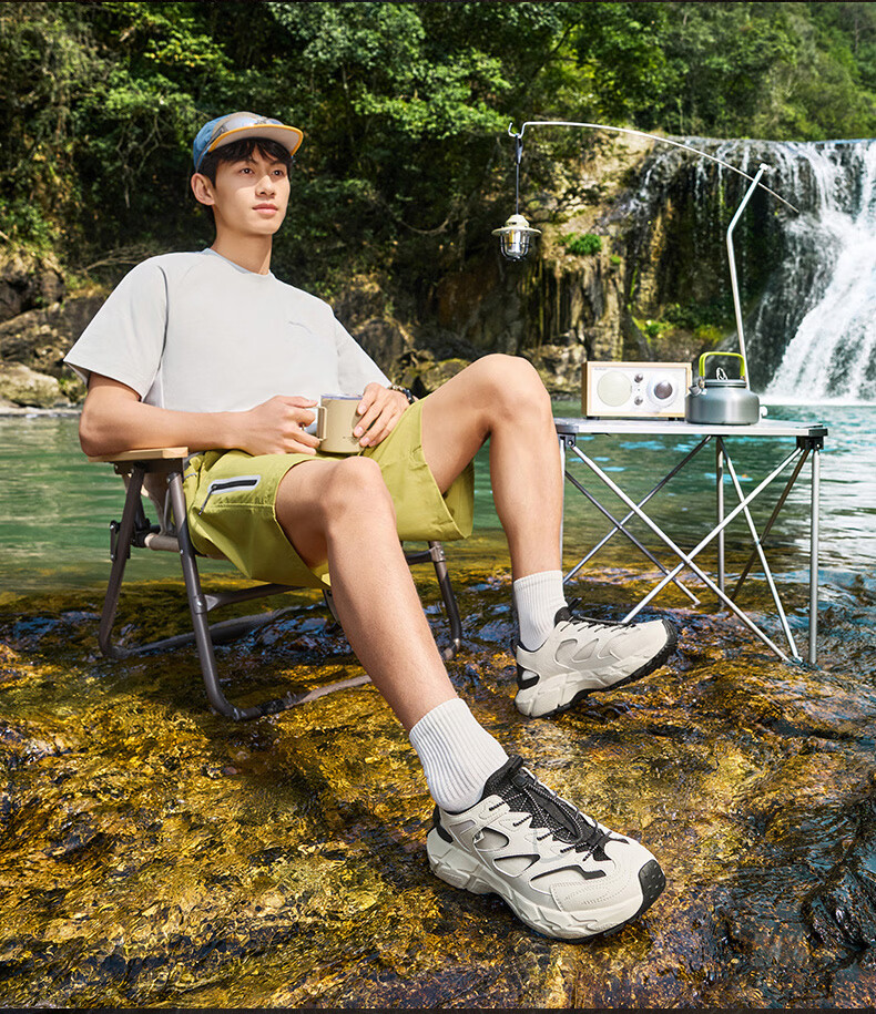 361° Men's Summer Sports Sandals Outdoor Beach Casual Soft Sole Water Hiking Shoes 672626766-3 31