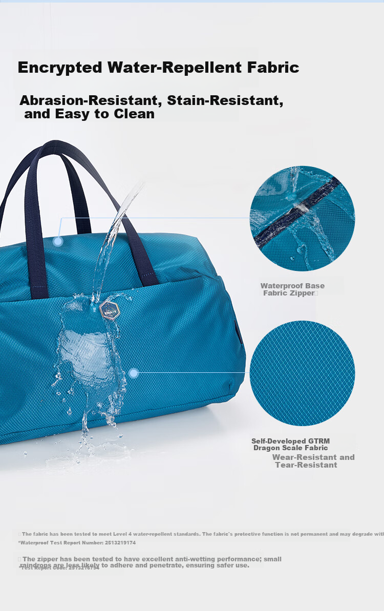 KALA·Y Multifunctional Travel Bag Portable Lightweight Luggage Bag for Business Casual Swimming Sports Gym with Wet and Dry Separation 3013 7