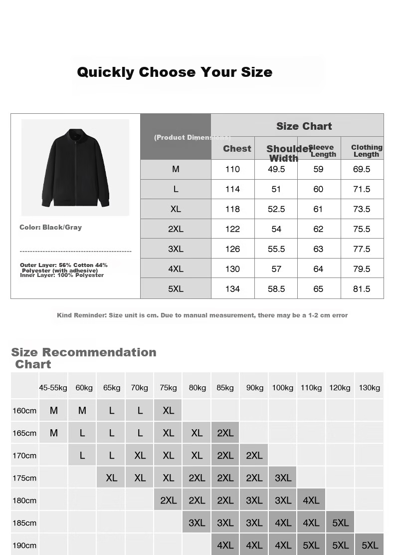 JEEP SPIRIT Men's Spring Outdoor Running Set Lightweight Cotton Casual Two-Piece Jacket and Pants 3