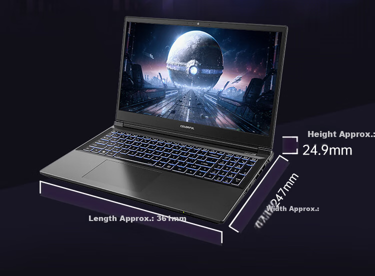 Colorful Hidden Star P16 Pro 13th Gen Intel Core I9 16-Inch Gaming Laptop (I9-13900HX 16GB 1TB RTX5060 180Hz) Refreshed Versio 9